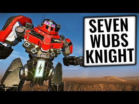 SEVEN WUBZ OF GLORY - Black Knight Build - German Mechgineering #29 - Mechwarrior Online 2019 MWO