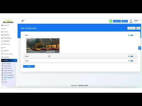 Configure Website Essentials with Web Settings