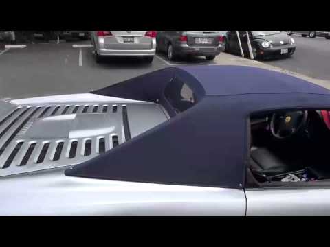 Elastic Tensioner Belt Replacement for a Ferrari 355 Convertible by Cooks Upholstery Redwood City