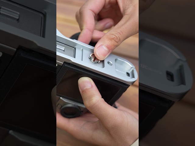 Vídeo relacionado con Hersmay Placa de soporte en L para cámara Fujifilm X-T50, soporte vertical Arca Swiss de liberación rápida, agarre de mano para cámara digital Fujifilm X-T50 sin espejo