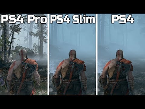 God Of War | PS4 Pro VS PS4 Slim VS PS4 | Graphics Comparison