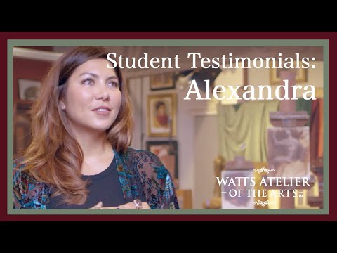 Watts Atelier Student Testimonial: Alexandra