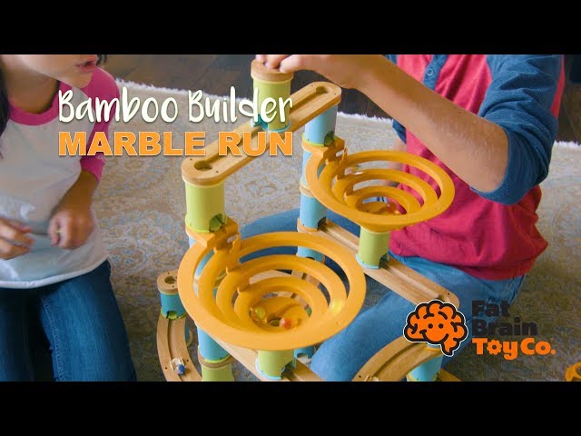 Vidéo teaser pour The World's Most Beautiful Marble Runs: Bamboo Builder Marble Run