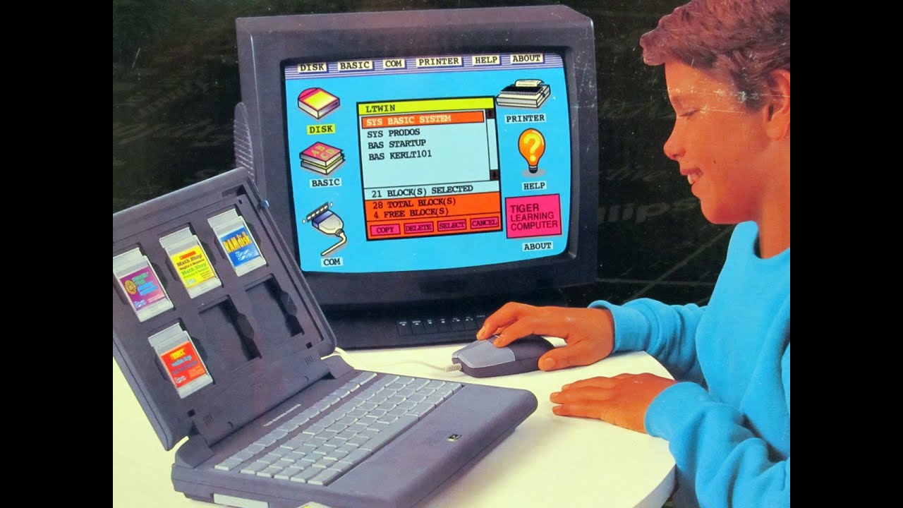 Rare Tiger Learning Computer Review (The Last Apple II)