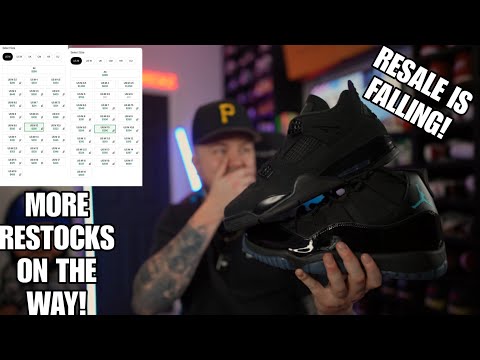 MORE RESTOCKS ARE COMING! DON'T PANIC IT'S WORKING! THE RESELL IS STARTING TO DROP ON THESE JORDANS!