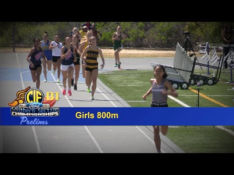 2023 TF - CIF-ss Prelims (D1) - 800 (Girls, all 3 heats)