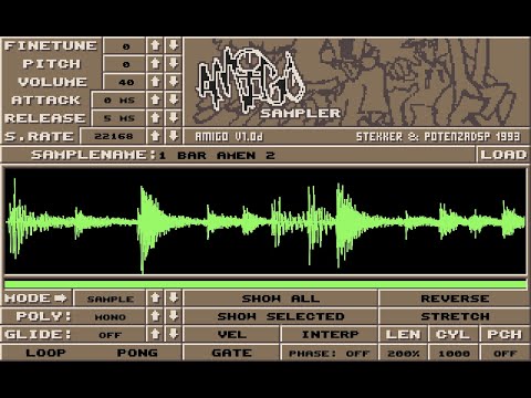 Introducing Amigo Sampler | 8-bit Amiga style sampler plugin