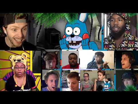 5 AM at Freddy's: The Prequel [REACTION MASH-UP]#67