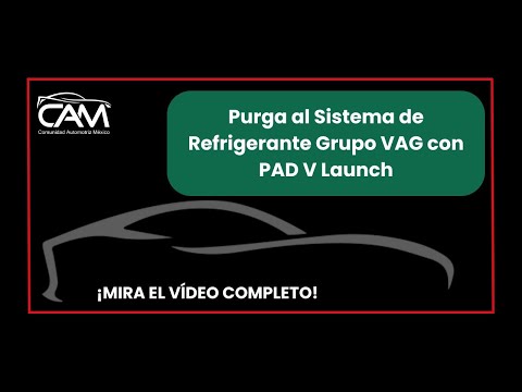 PURGA DEL SISTEMA DE REFRIGERANTE CON PADV