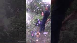 preview picture of video 'Niat mancing patin, strike bawal 2KG.'