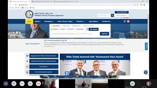 New PCPAO Website Tutorial - Reviewing the Homepage
