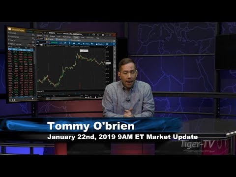 January 22nd 9AM ET Market Update with Tommy O'Brien on TFNN
