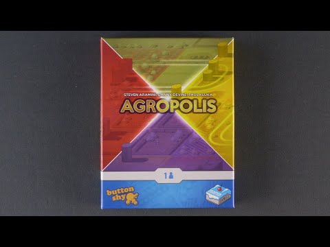 Agropolis - die Neuheit von Frosted Games - Kombinierbar mit Sprawlopolis - Regeln und Review