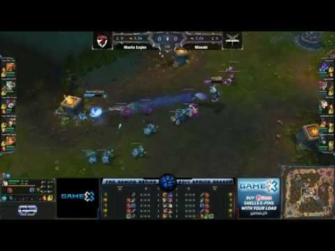 PGS 2014 Spring Season W3D2 - Manila Eagles vs Mineski - Game 1