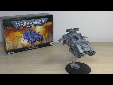 Space Marines Storm Speeder - Review (WH40K)