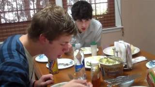 Sam and Cole (Paradise Fears) Trying Grits for the First Time