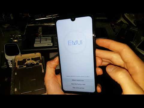 Huawei P Smart 2019 pot-lx1 hard reset сброс настроек графический ключ пароль how to reset
