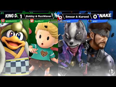 Bobby Fabulous & fluxWaver vs. Smear & Kursed [Losers Round 6 - Thursday Night Doubles #34]