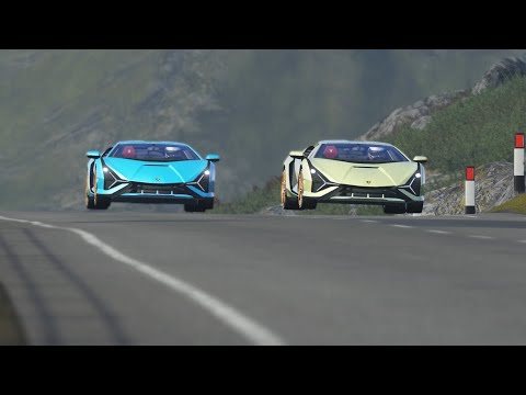 Lamborghini Sian vs Lamborghini STO at Highlands
