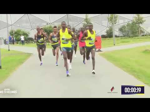 RHONEX KIPRUTO NEW RECORD 26:43 in 10 km race