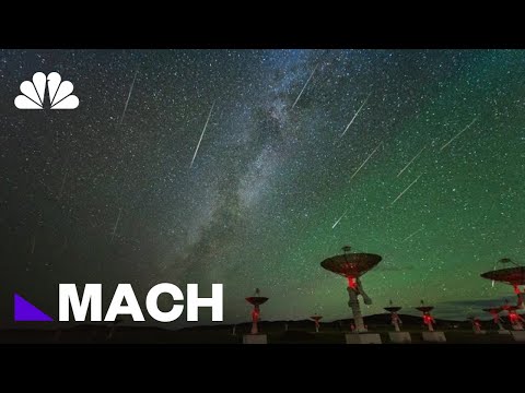 The Perseid Meteor Shower Puts On The Best Light Show Of The Year | Mach | NBC News