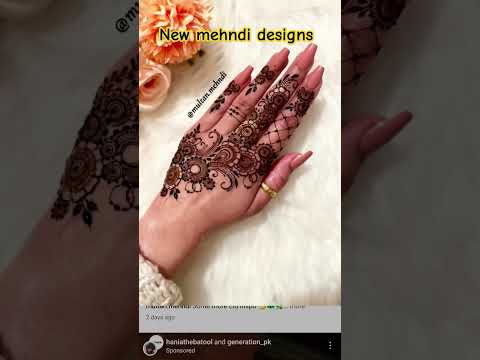 New Mehndi designs #moomalslifestyle #jam #mehndidesign #youtube