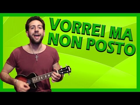 Tutorial Ukulele ➔ "Vorrei Ma Non Posto" - Fedez & J-Ax [Accordi Facili ITA]