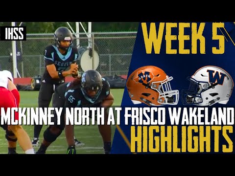Epic Gridiron Showdown: McKinney North vs Frisco Wakelin Highlights