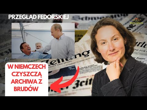 Schröder czyści archiwa z dokumentów Nord Stream, za mało Niemców w EU, czekolada droga