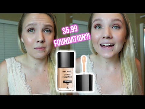 WET N WILD $5.99 Photo Focus Foundation: FIRST IMPRESSION REVIEW+DEMO│Danielle Ruppert Video