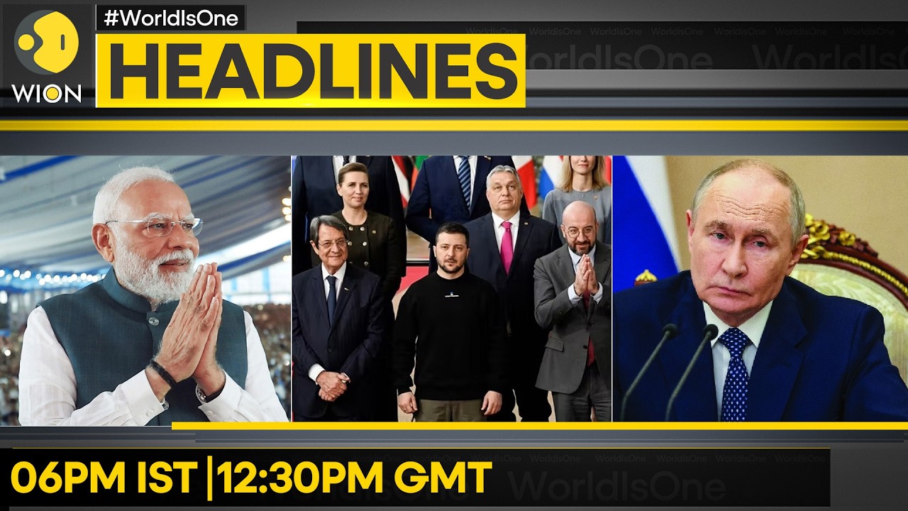 EU Backs Zelensky's Call For Talks | Iran Fires Warning Shots At U.S. Detroyers | WION Headlines
