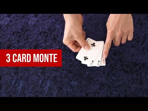 3 Card Monte Magic Trick Difatta