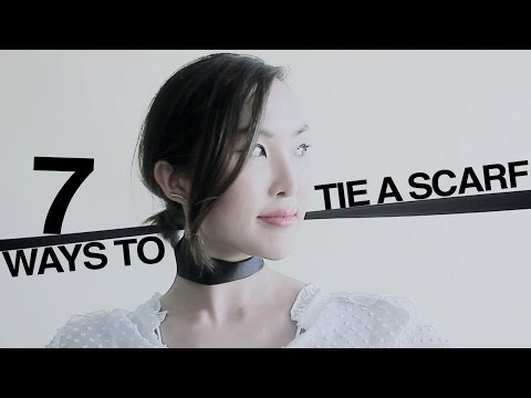 7 Ways to Tie a Thin Scarf thumnail