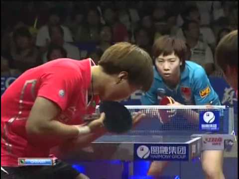 Harmony Сhina Open 2011 Double Women's Finals.  GUO Yan GUO Yue vs LI Xiaoxia  DING Ning