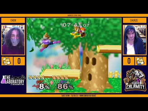 S@LT #296 | SSBM Winners Semi-Final - Chem vs Churze