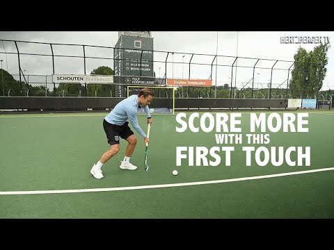 Score more goals! First Touch! Field hockey tutorial. HertzbergerTV