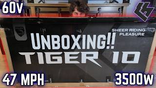 Unboxing the Lightest 60v Electric Scooter!! Hiley Tiger 10 v5 Pro