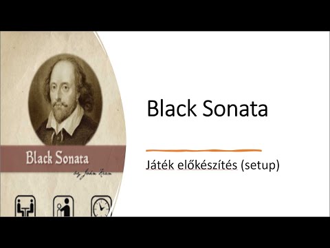 Black Sonata előkészítése (setup) - Robert SoloPlay
