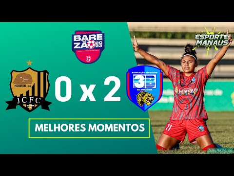 JC FC 0 x 2 3B DA AMAZÔNIA | MELHORES MOMENTOS | FINAL DO CAMPEONATO AMAZONENSE FEMININO 2023 (IDA)