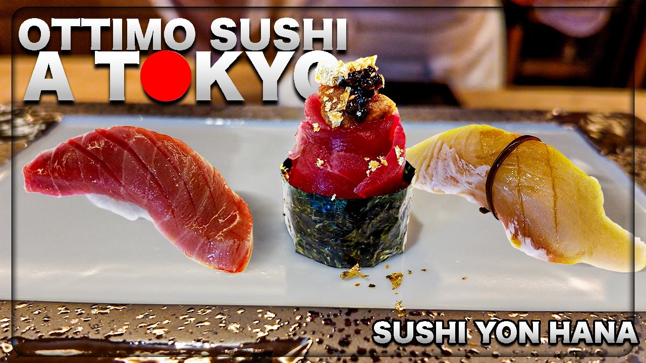 OTTIMO SUSHI A TOKYO - SUSHI YON HANA ROPPONGI