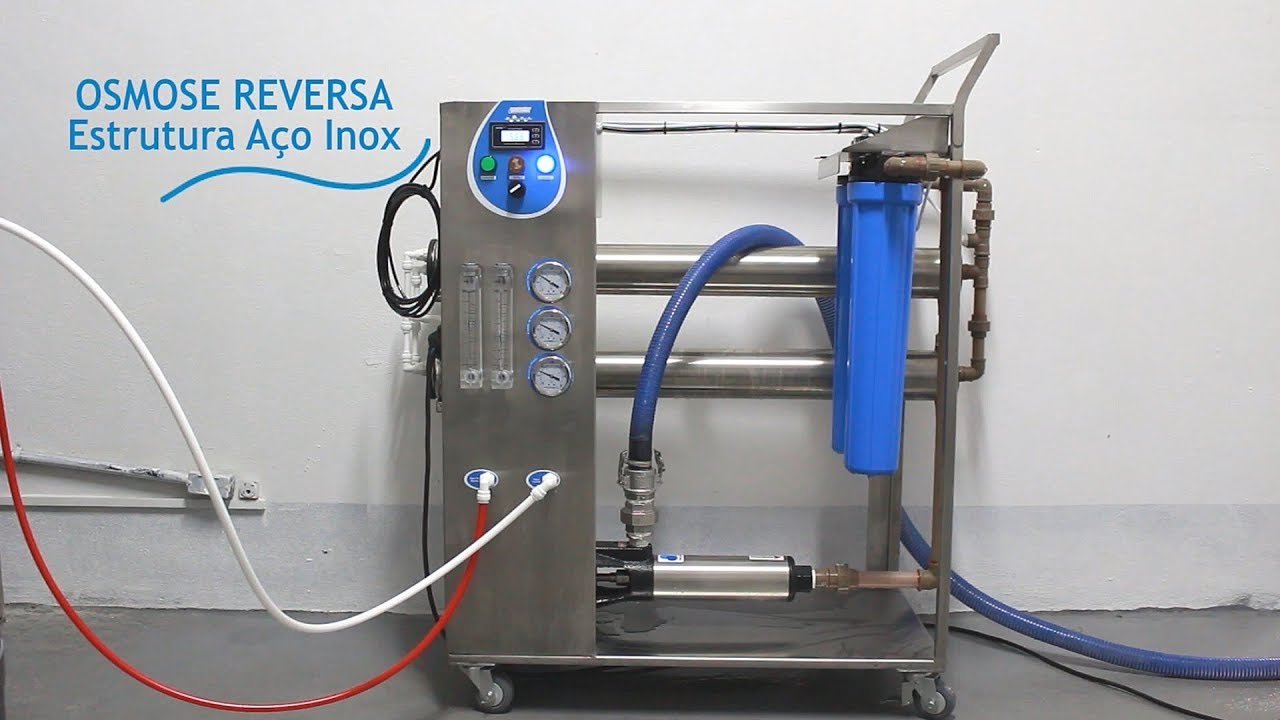 Osmose Reversa de Alta Vazão - Instalação e Manutenção (FABRICANTE) Consulte-nos!