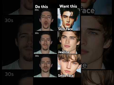 Easy face workout for men ✨???? #fashionstyle #jawline #shorts