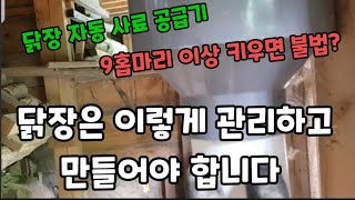 닭을 키울꺼라면 이 영상이 큰 도움이 될겁니다 고민이 사라집니다~ #닭장만드는방법 #닭키우는방법 #닭사료아끼…