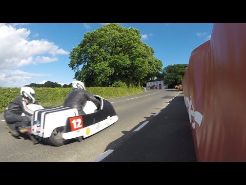 Isle Of Man TT 2017 Sidecars Ginger Hall IOMTT GoPro HD Sound Loud