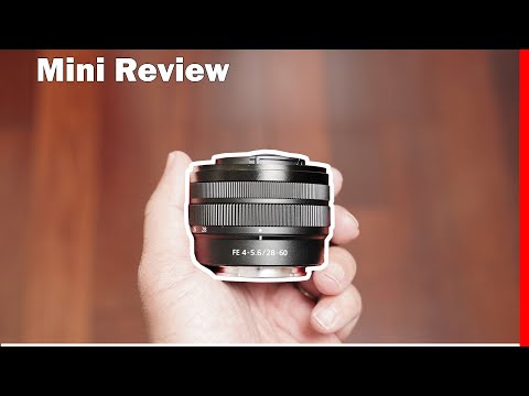 Sony 28-60mm Kit Lens Mini Review