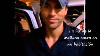 La chica de ayer by Enrique Iglesias lyrics