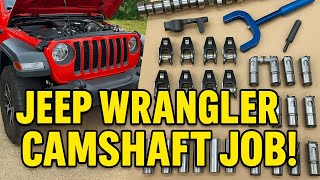 2018 Jeep Wrangler Rubicon 3.6L Lifter, Rocker & Camshaft Replacement | Step-By-Step Guide + Tools