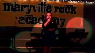 Haven Morton sings Ave Maria @ Maryville Rock Academy.
