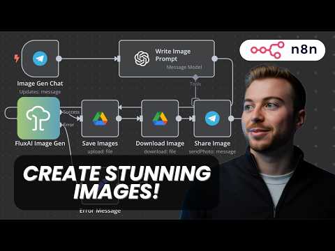 Create Stunning Images Using n8n & Flux.AI!