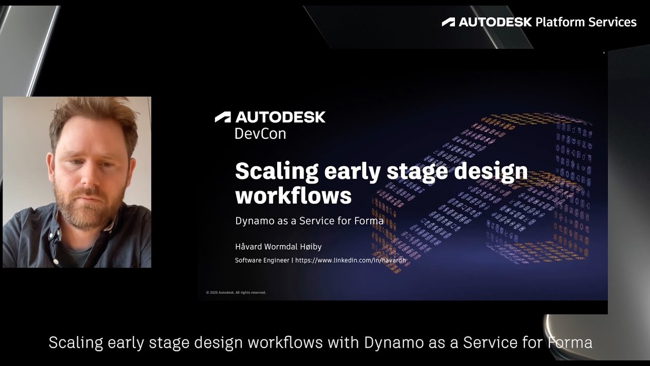 Scaling early stage design workflows with Dynamo as a Service for Forma